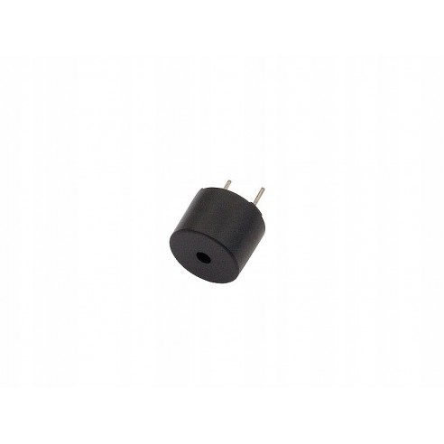 BUZER CZARNY 12mm HCM1212 12V druk