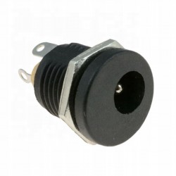 GNIAZDO ZASILAJĄCE DC 2,1/5,5 12mm