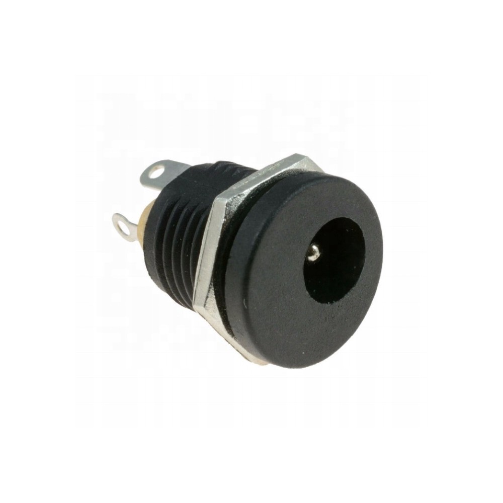 GNIAZDO ZASILAJĄCE DC 2,1/5,5 12mm