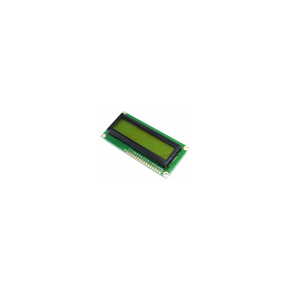 Wyświetlacz 1602 A 2x16 LCD Zielony HD44780