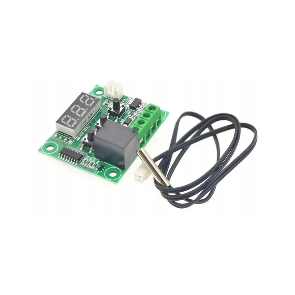 Termostat W1209 -50-110C 12V Czerwony
