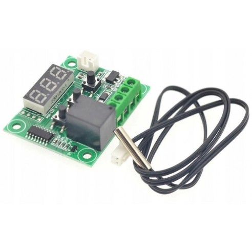 Termostat W1209 -50-110C 12V Czerwony