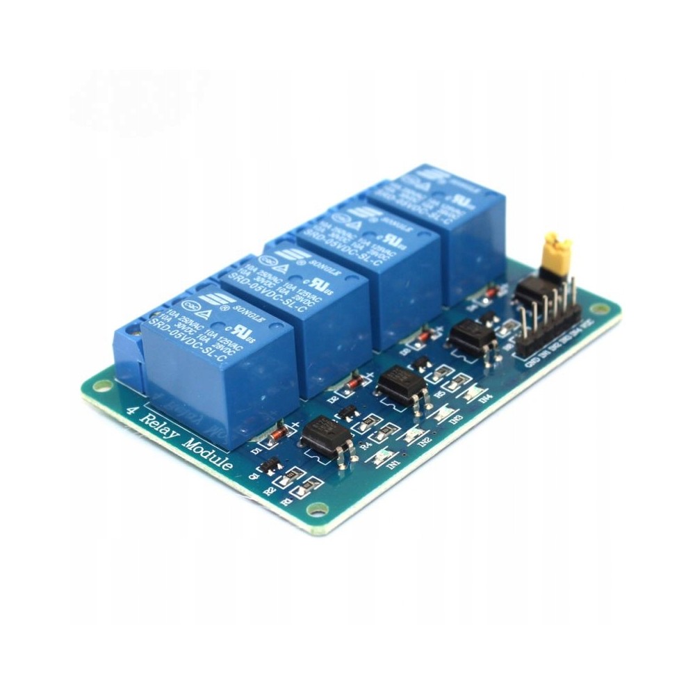 MODUŁ PRZEKAŹNIKÓW 4-KANAŁOWY 10A 12V ARDUINO AVR