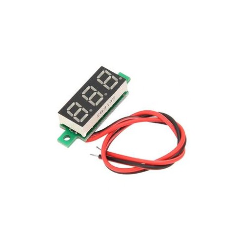 Woltomierz Led Miernik DC 3-100V Zielony 0.28''