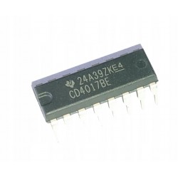 HEF4017BE CD4017BE 4017 DIP-16 Oryginał TI