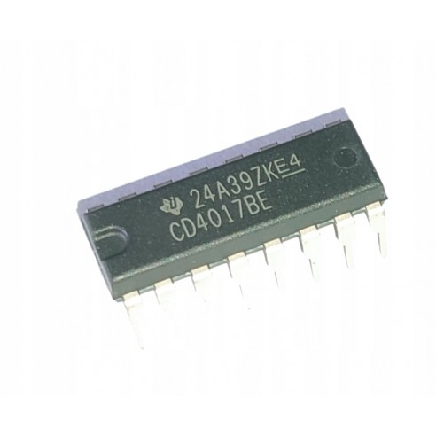 HEF4017BE CD4017BE 4017 DIP-16 Oryginał TI