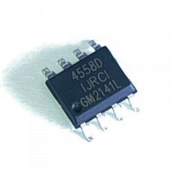 Wzmacniacz Operacyjny JRC4558 4558 SOP-8 Oryginał JRC 1szt.
