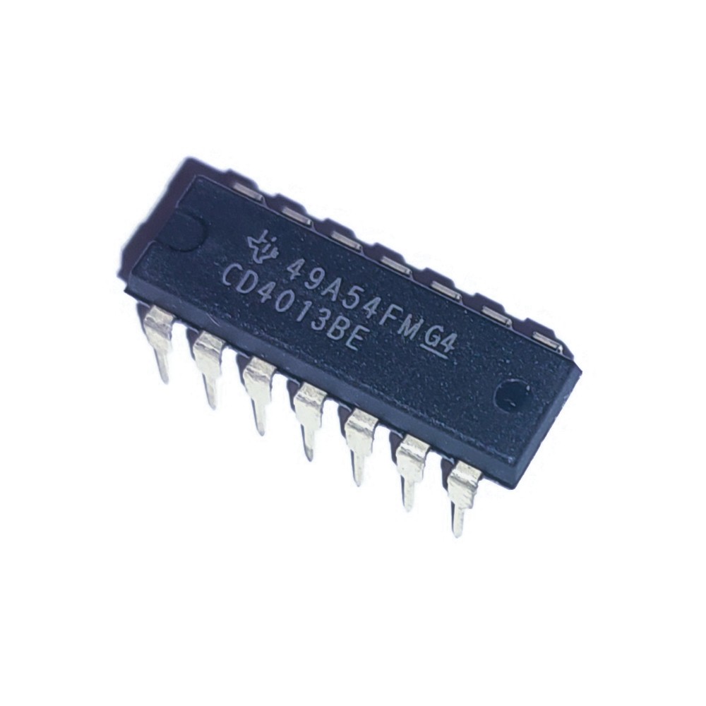 HEF4013BE CD4013BE 4013 Przerzutnik CMOS DIP14 Oryginał TI