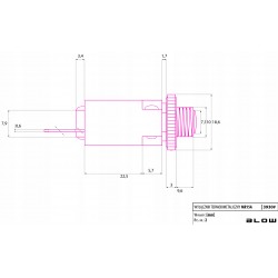 Wyłącznik termobimetaliczny MR1 10A