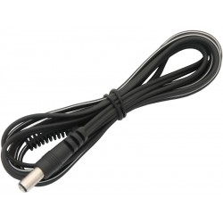 Wtyk DC 2,5/5,5 z przewodem 2x0.22