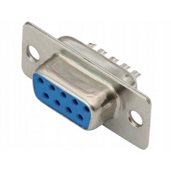 D-SUB DB 9(F) GNIAZDO lutowane na kabel