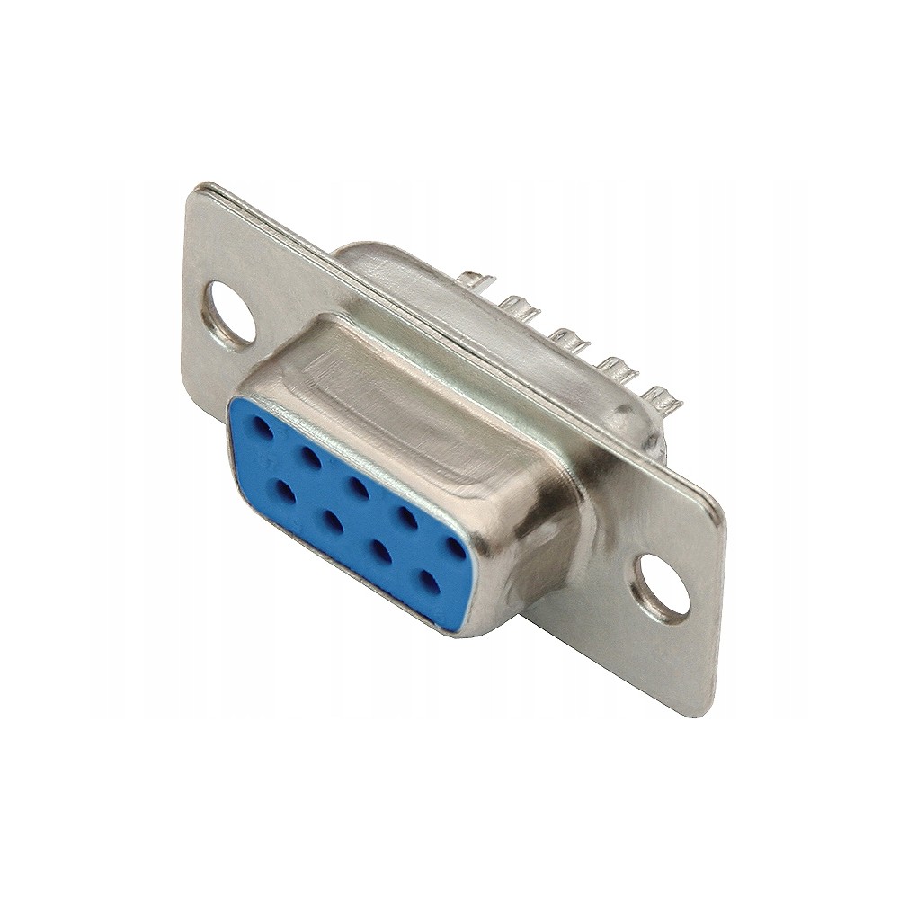 D-SUB DB 9(F) GNIAZDO lutowane na kabel
