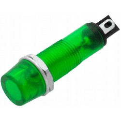 KONTROLKA Neonowa 9mm (zielona) 230V