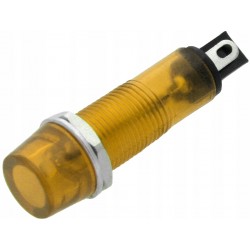 KONTROLKA Neonowa 9mm (żółta) 230V