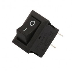 Mini Przełącznik Kołskowy 2-pozycje KCD1 10 x 15mm 3A 250V