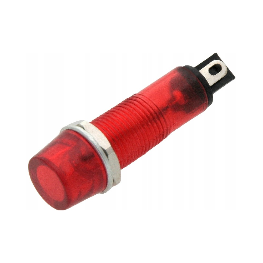 KONTROLKA Neonowa 9mm (czerwona) 230V