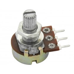 Pot. Obrotowy 500K Ohm A log. l20mm