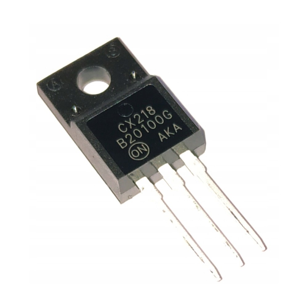 MBRF20100 Dioda schottky podwójna 20A 100V TO-220F