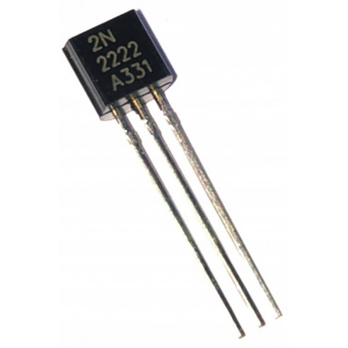 Tranzystor 2N2222 40V 800mA TO-92 5szt.