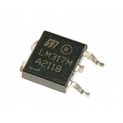 Stabilizator Regulowany LM317 M 1,2-37V 1,5A TO252