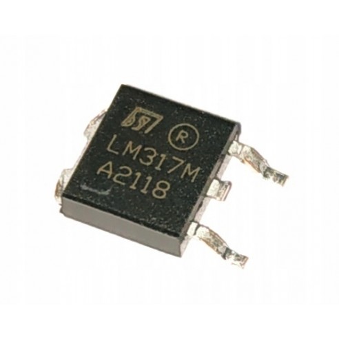 Stabilizator Regulowany LM317 M 1,2-37V 1,5A TO252