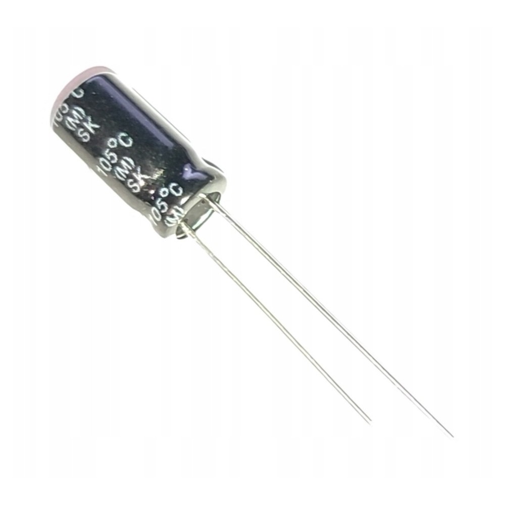 Kondensator 100uF 25V 5szt Oryginał LEAGUER