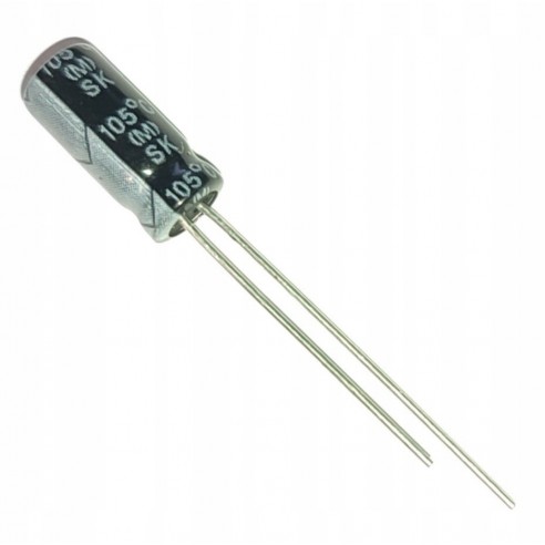 Kondensator 10uF 25V 5szt Oryginał LEAGUER