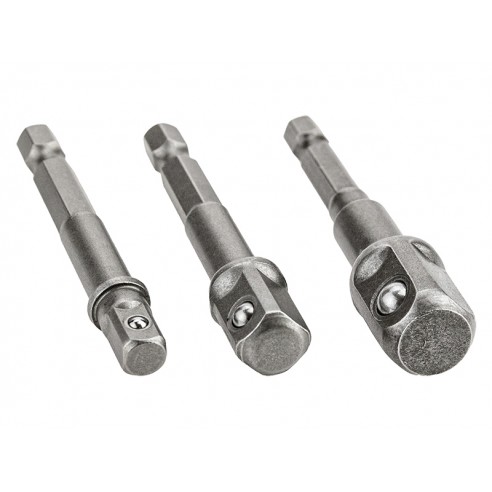 Zestaw adapterów HEX do nasadek 3szt