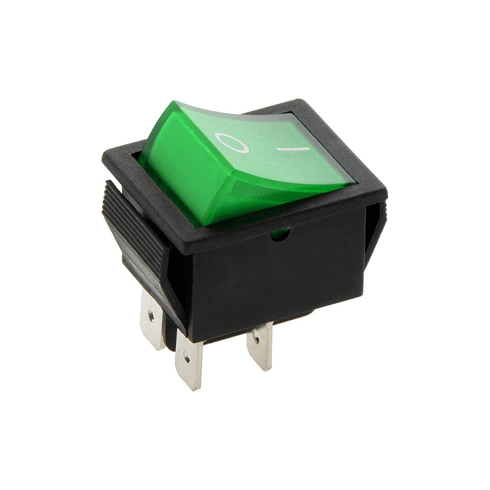 Przełącznik MK621 zielony 230V