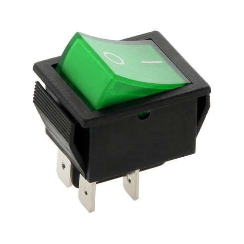 Przełącznik MK621 zielony 230V